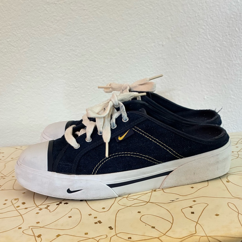 Vintage Y2K Nike Denim Slides